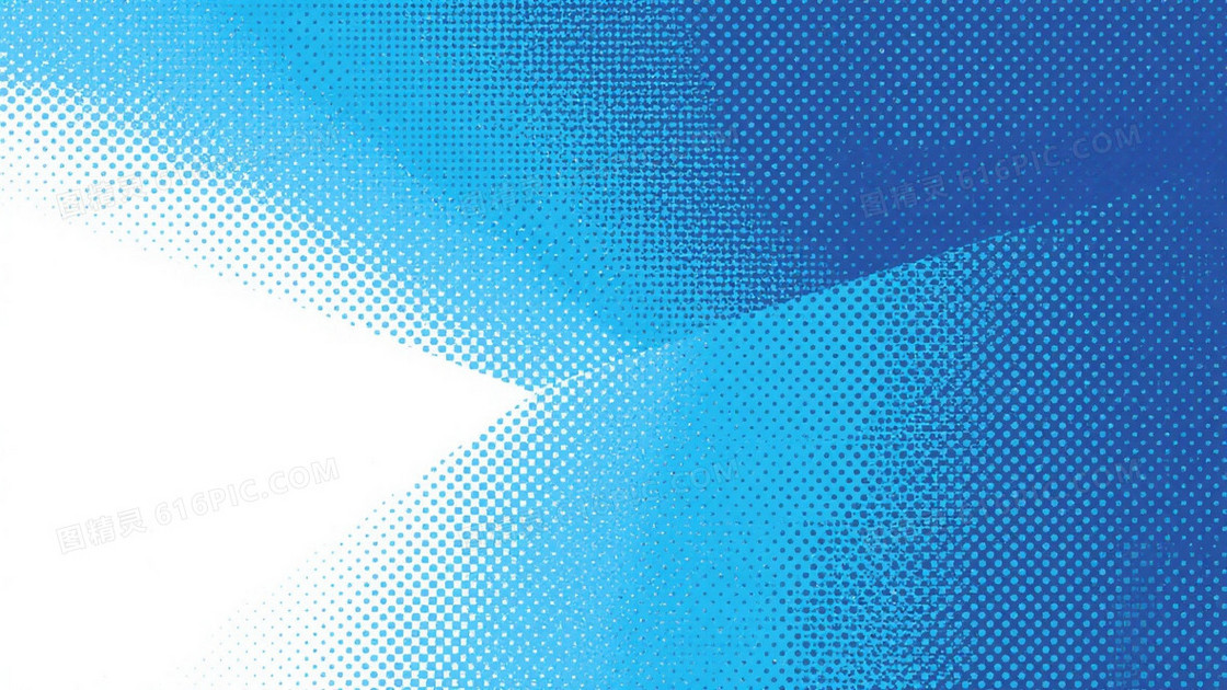 蓝青渐变半色调网点背景