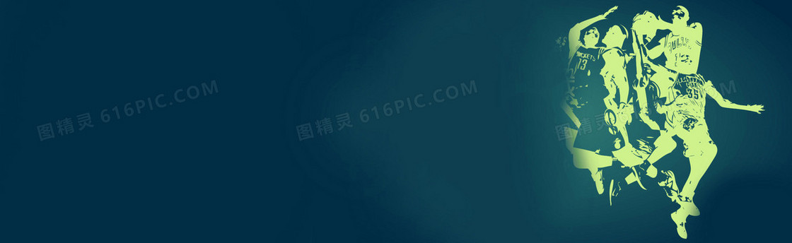 扁平渐变篮球运动背景