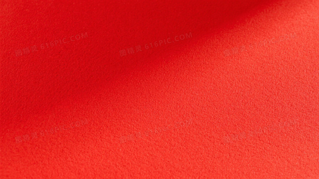 纯红哑光丝绒质感背景