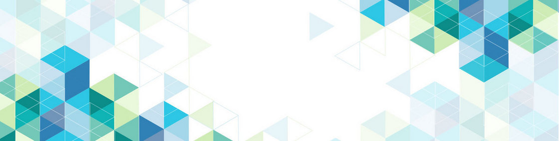 科技数码几何渐变立体块背景banner