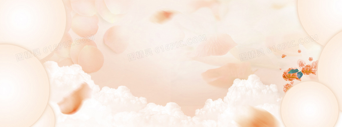 梦幻唯美花瓣背景背景图片下载_1920x712像素jpg格式_编号18rfwyw3z