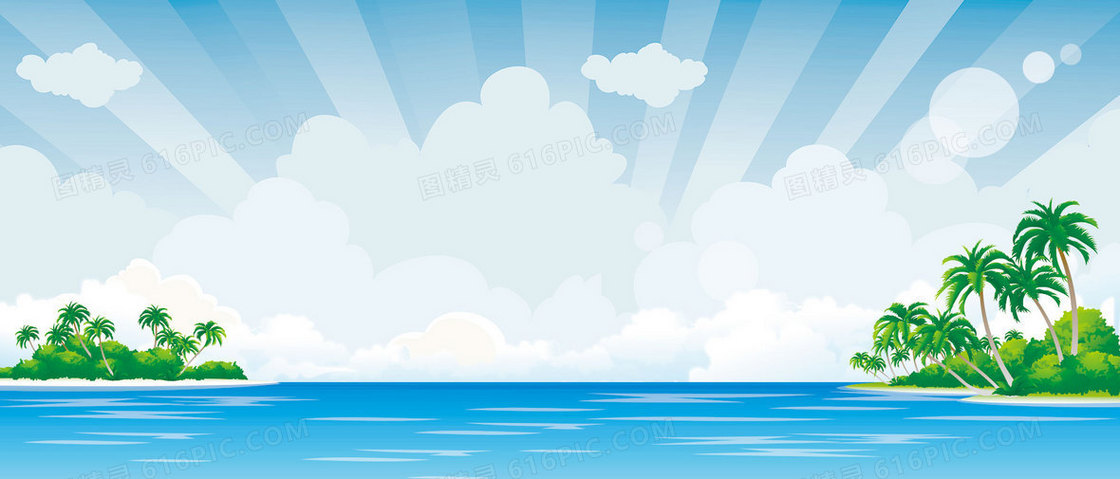 夏季清凉背景