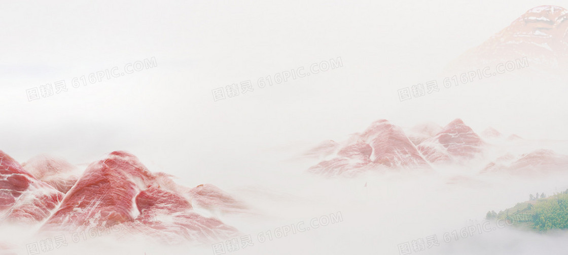 餐饮仙境梦幻海报banner