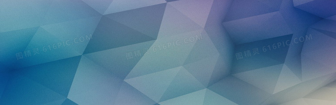 几何磨砂效果背景banner