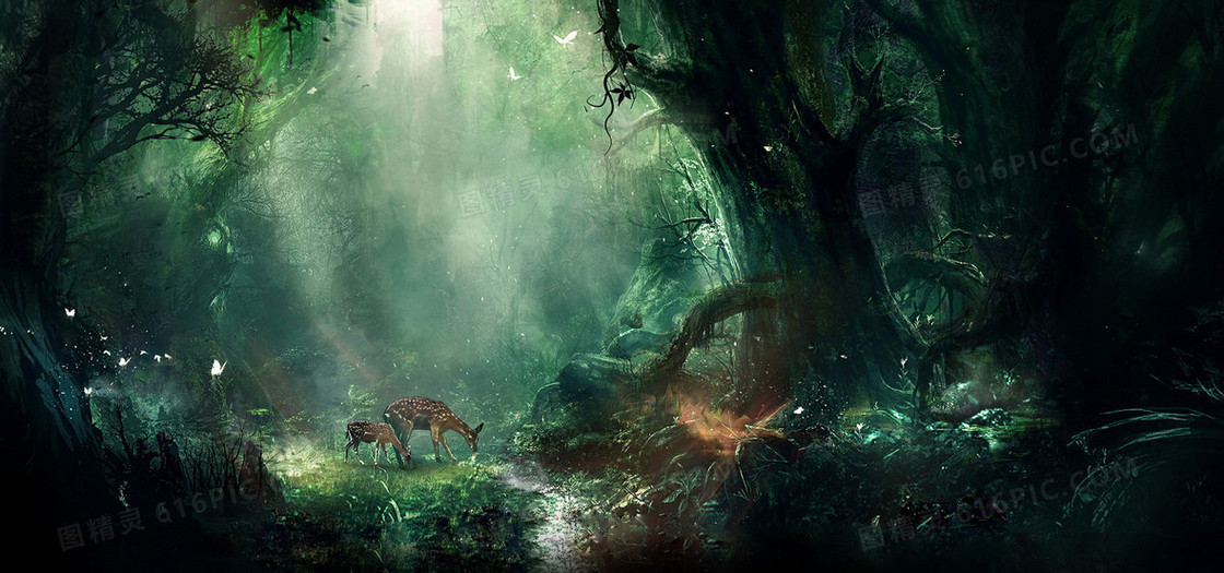 手绘背景