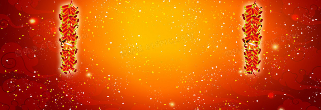 红色喜庆过年背景