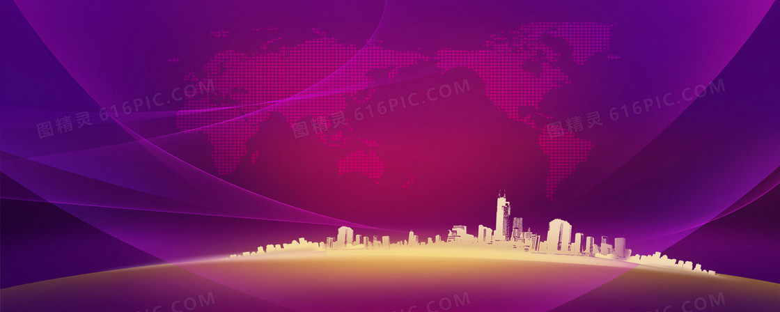 紫红渐变地图背景图