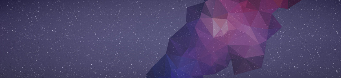 扁平炫酷宇宙星空背景banner