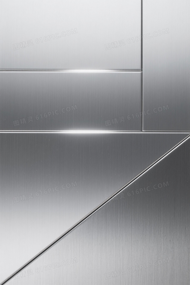 银灰金属拉丝质感背景