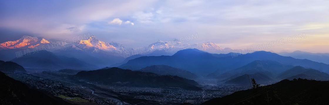 大气山河背景