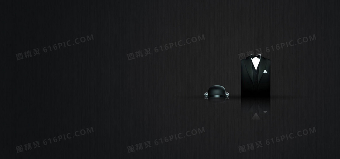 简约绅士商务banner