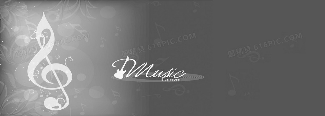 简约音符淘宝背景图