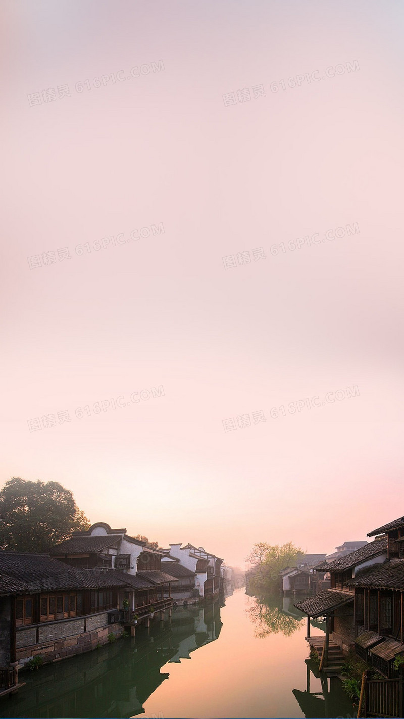 江南水乡小镇