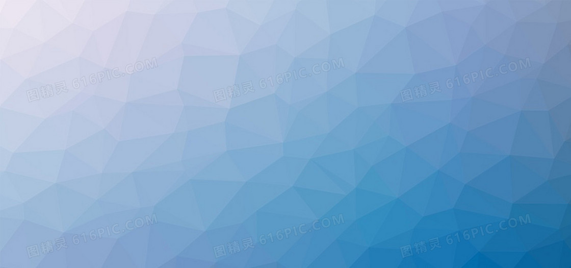 几何渐变蓝色背景banner