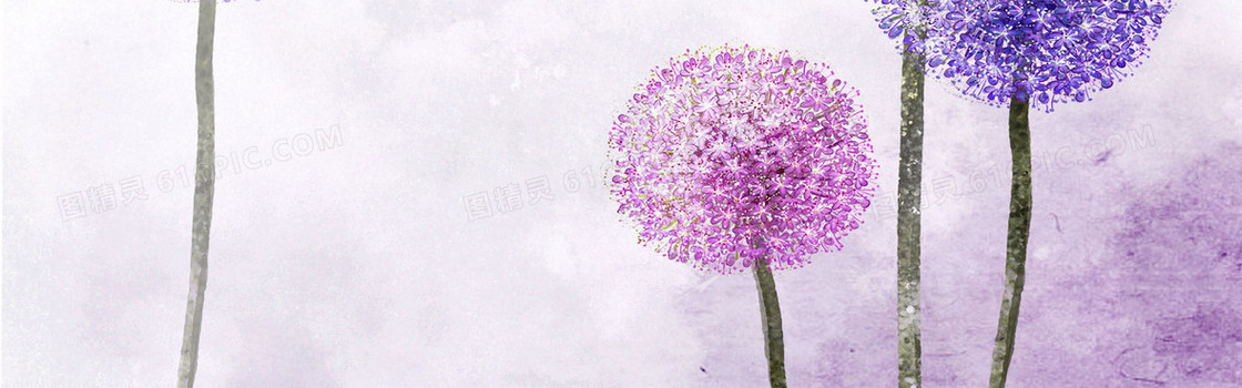 创意 清新 女装 花朵 背景图