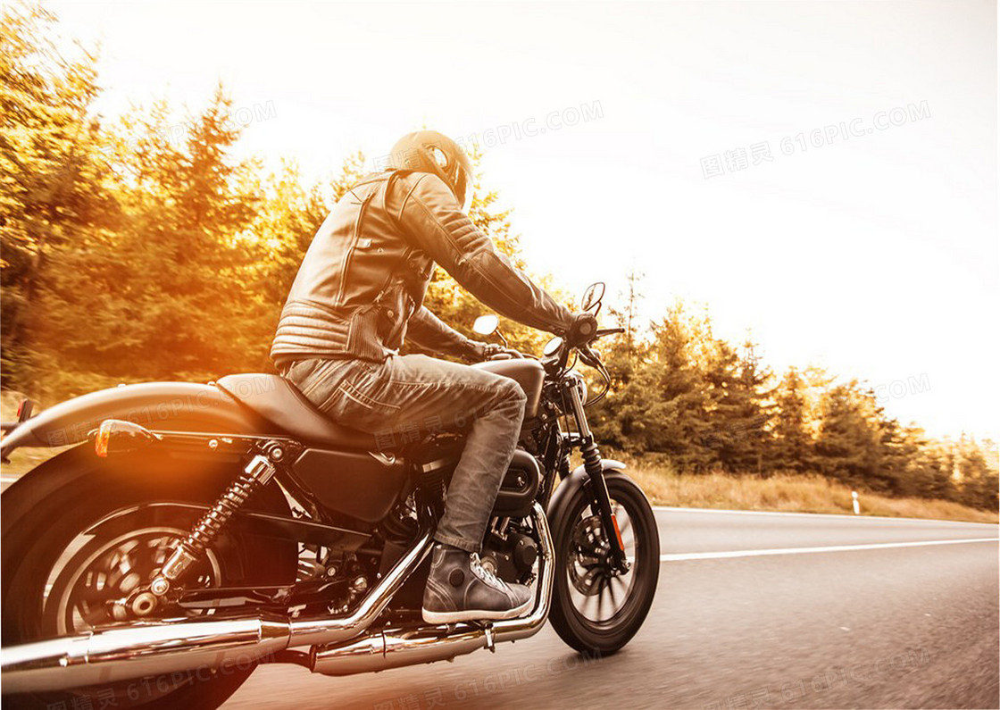 骑摩托的男子图片素材-编号24011851-图行天下