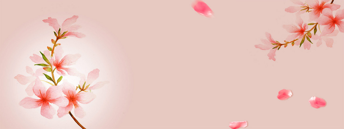 唯美淘宝广告banner