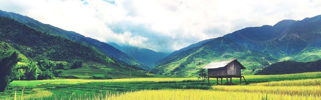 大山分层banner