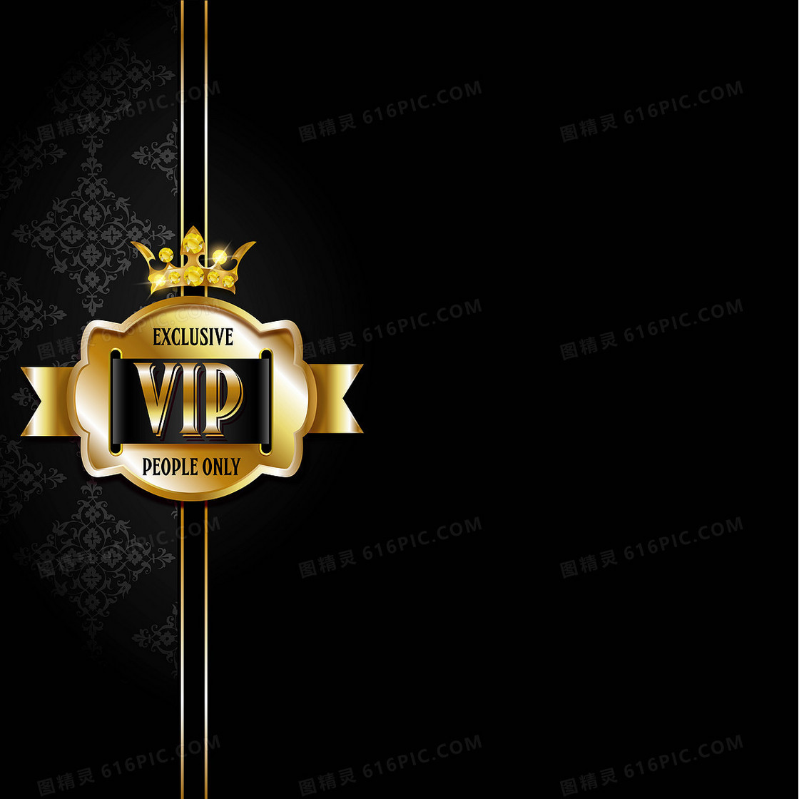 VIP 艺术风格 背景素材