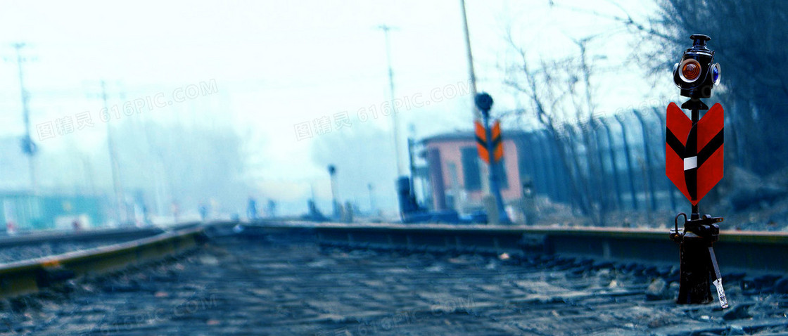 铁路婚纱外景拍摄背景banner