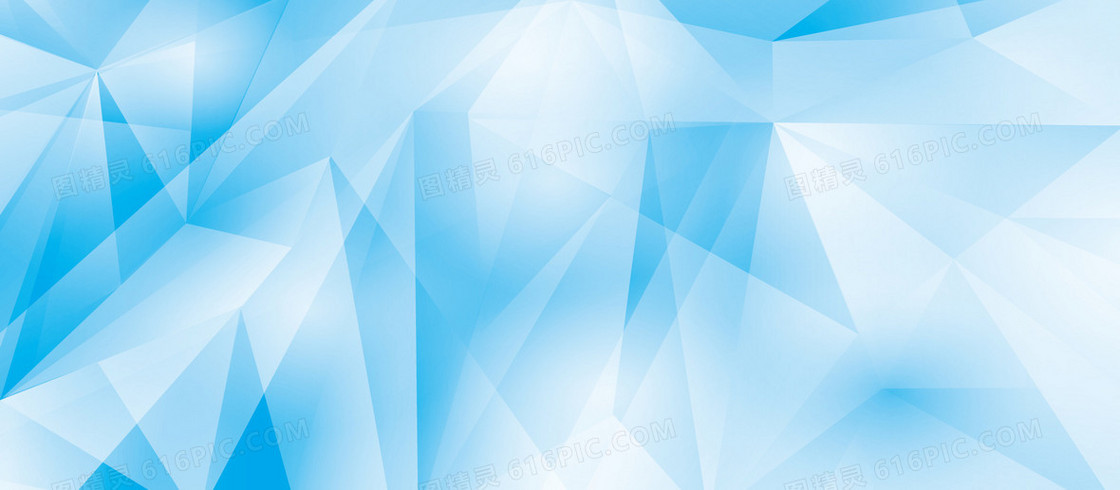 立体块炫酷几何多边形背景banner