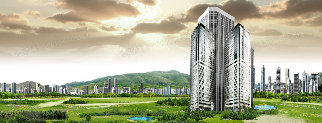 房地产海报设计banner