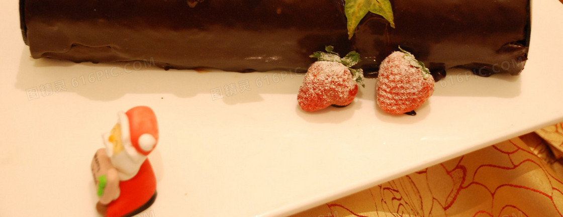 食品面包背景banner