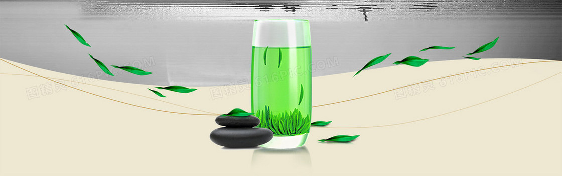 中国风茶叶banner背景
