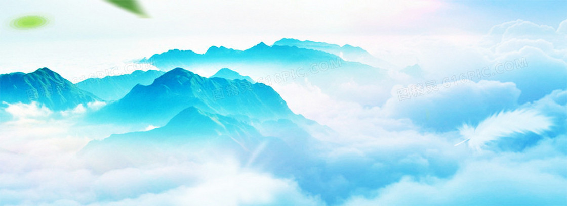 山峰背景