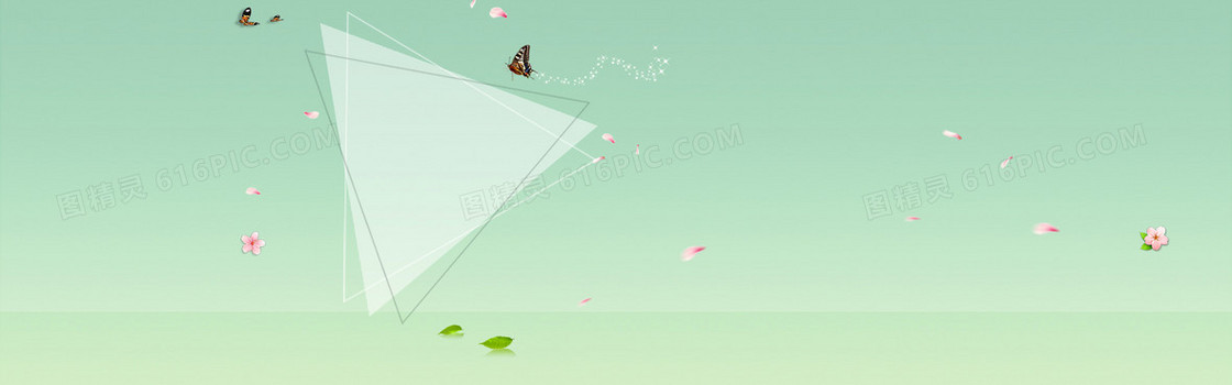 夏日清新女装背景banner