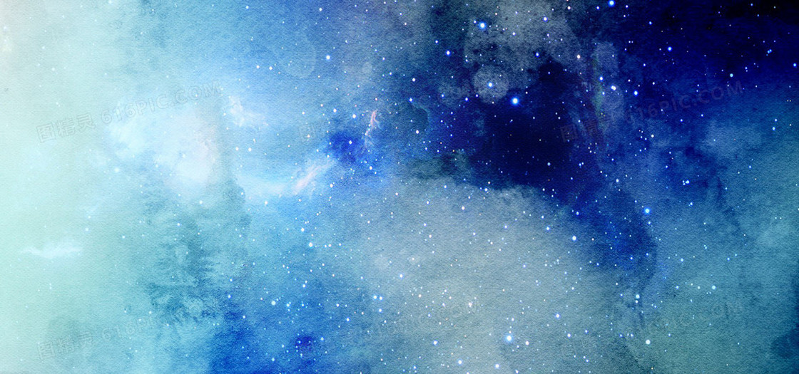 手绘星空