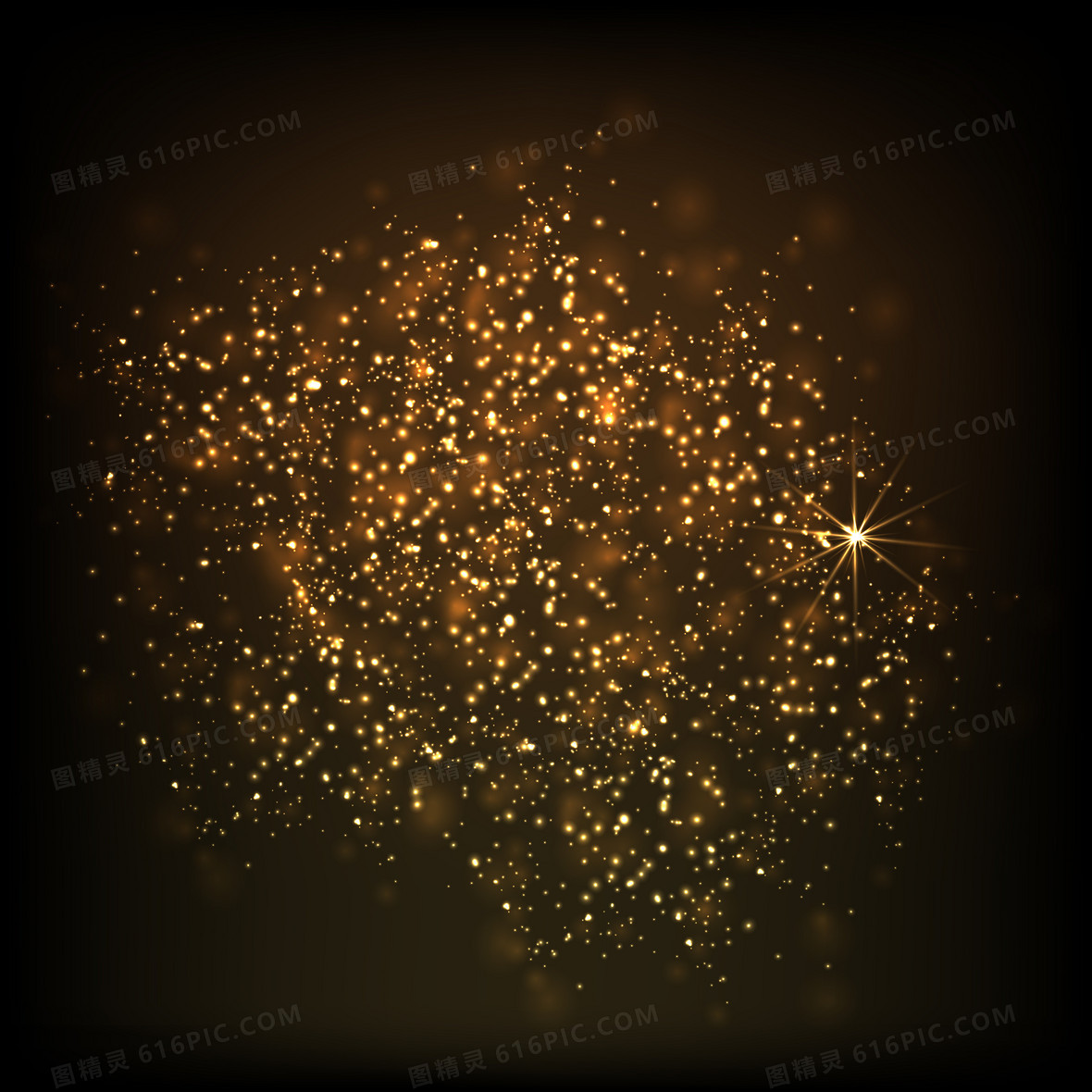 黑色金粉背景图片下载 免费高清黑色金粉背景设计素材 图精灵