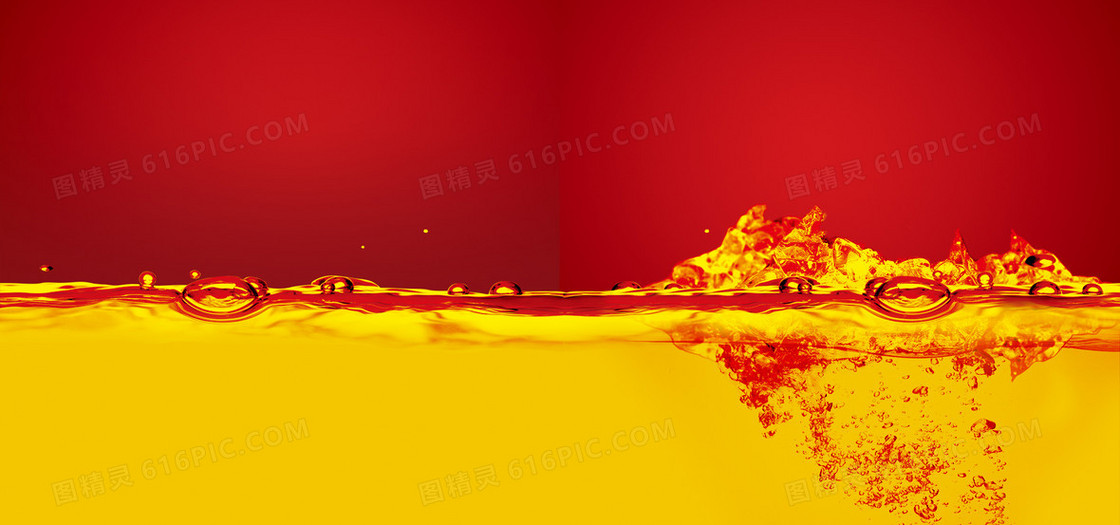 红色背景图