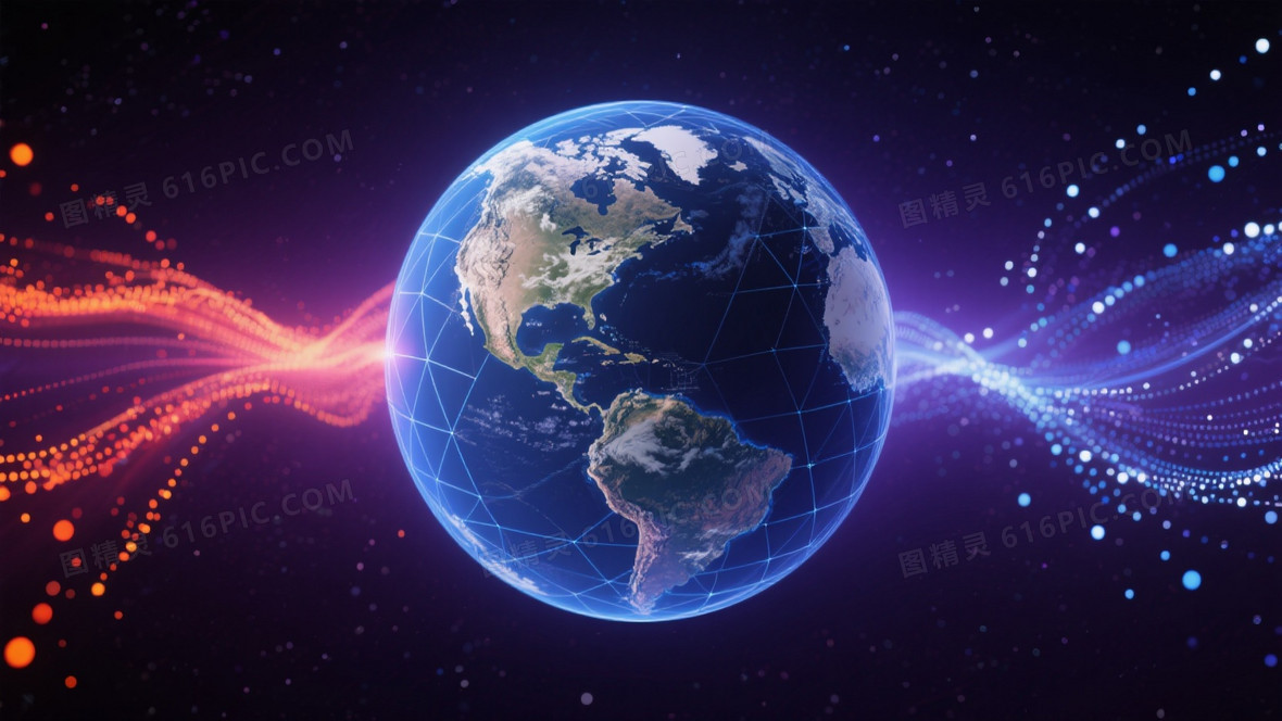 深蓝科技地球网格背景背景图片下载_1664x936像素JPG格式_编号1pyfwx76y_图精灵