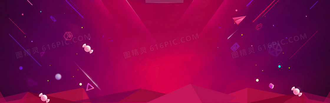 淘宝庆典红色海报背景海报banner背景