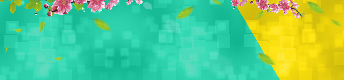 春季运动banner psd素材