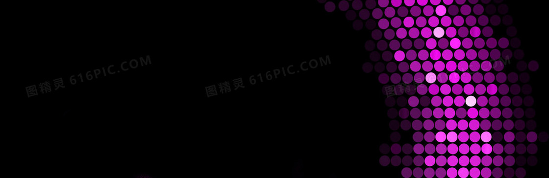 简约炫彩个性多边形背景banner