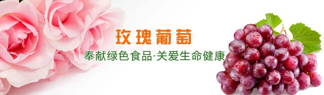 玫瑰葡萄banner