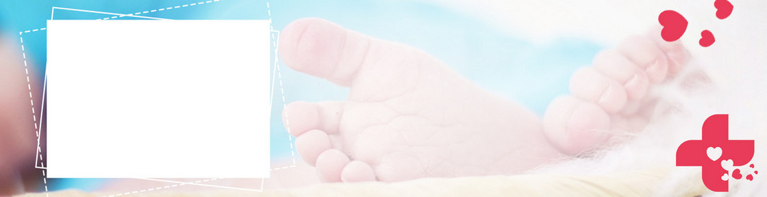 婴儿健康医疗背景海报banner