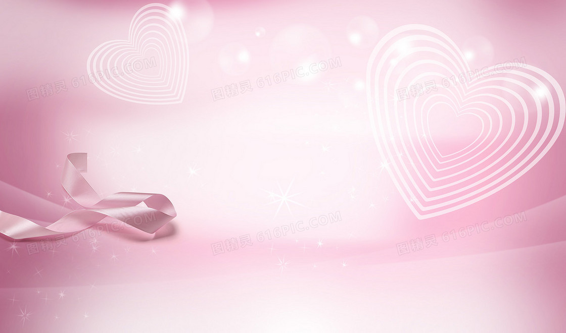 妇女节简约粉色海报背景素材