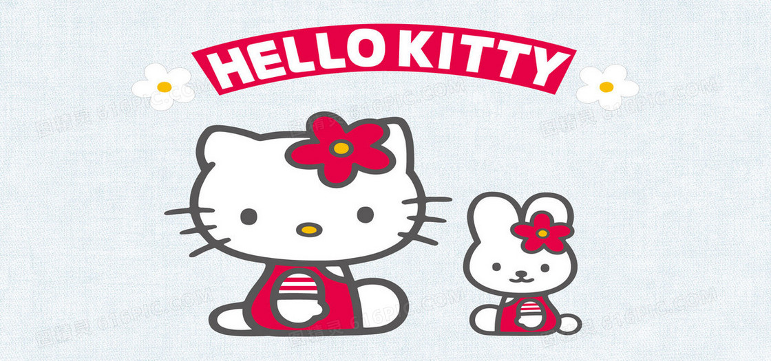 HELLO KITTY猫背景