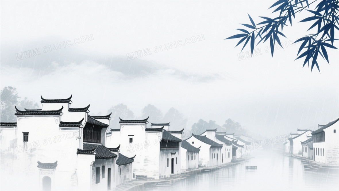 古村落背景图片下载_免费高清古村落背景设计素材_图精灵