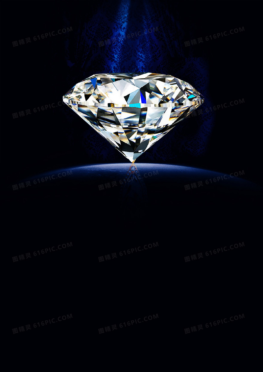 钻石珠宝背景素材