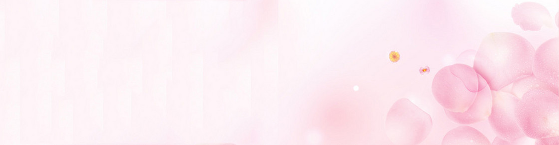 唯美花朵淘宝广告banner
