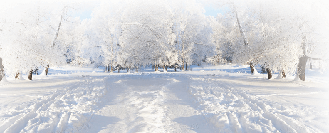 圣诞节 雪景