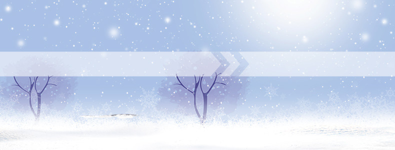 冬季唯美雪景