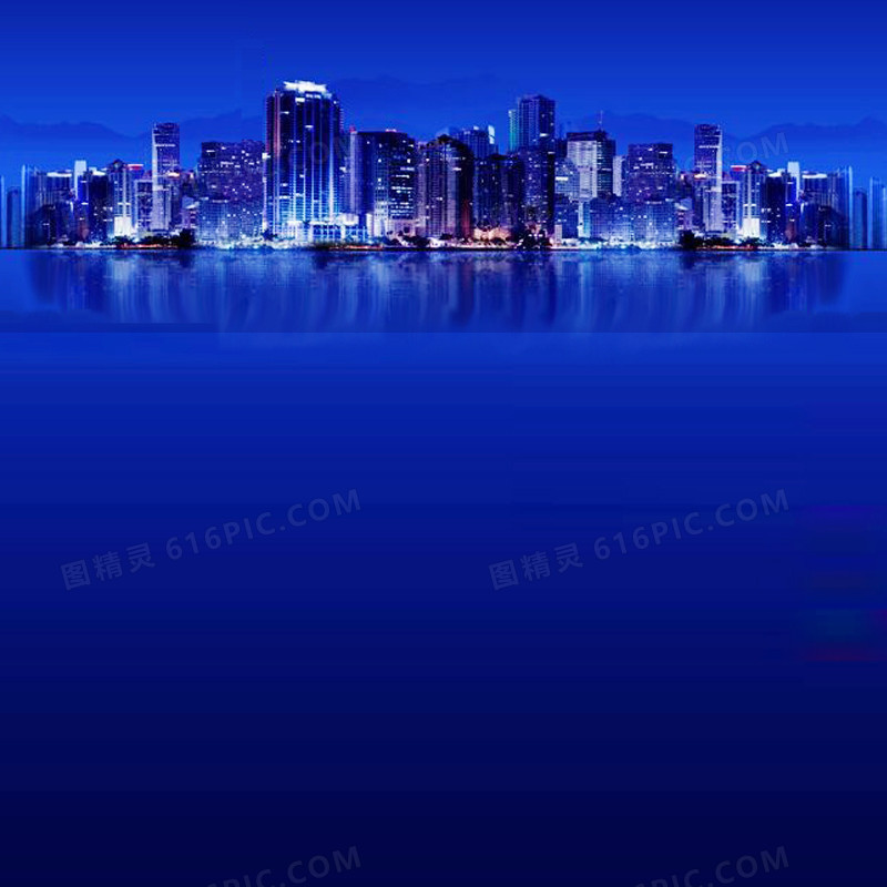 蓝色城市素材背景图片下载_800x800像素jpg格式_编号z6yfk0xov_图精灵