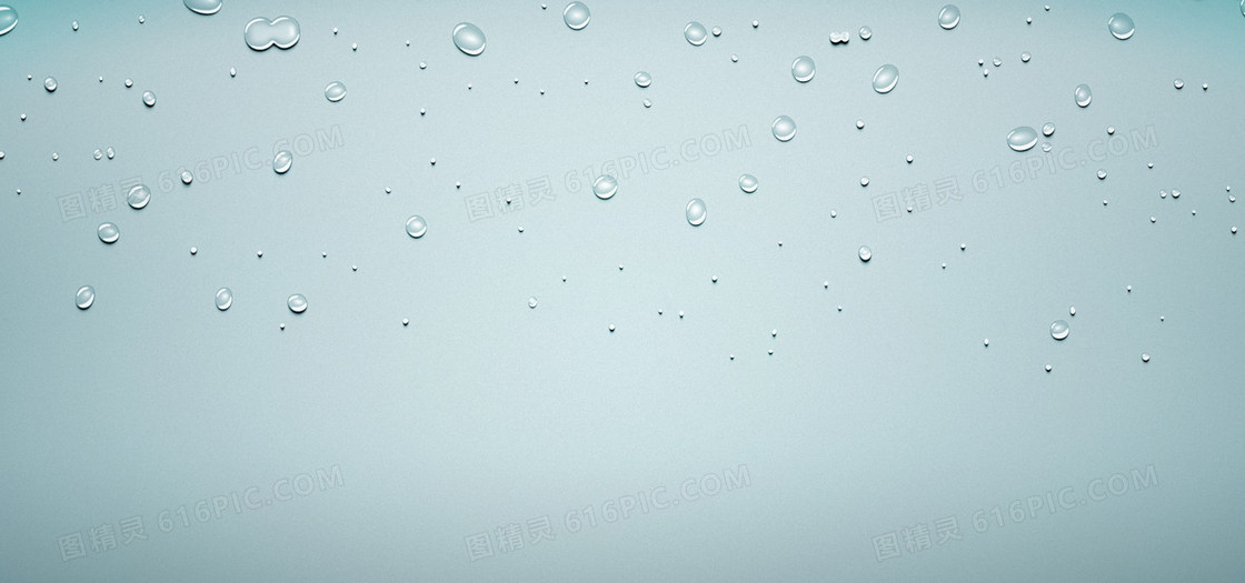 水滴玻璃效果
