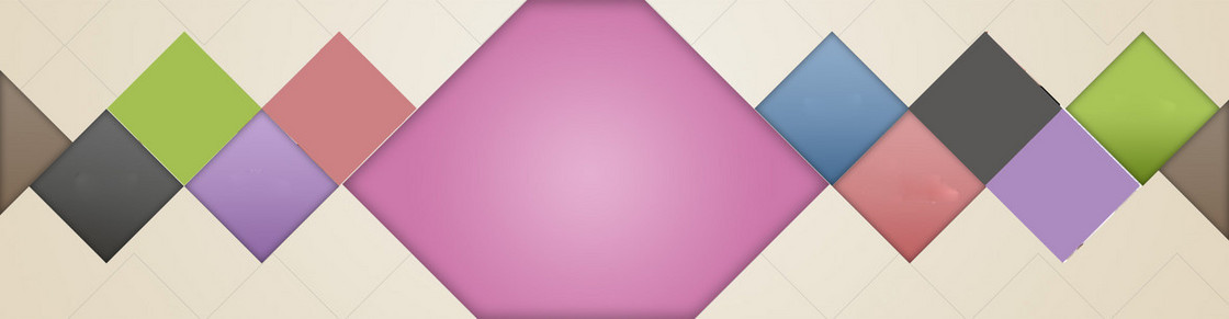 菱形 背景banner