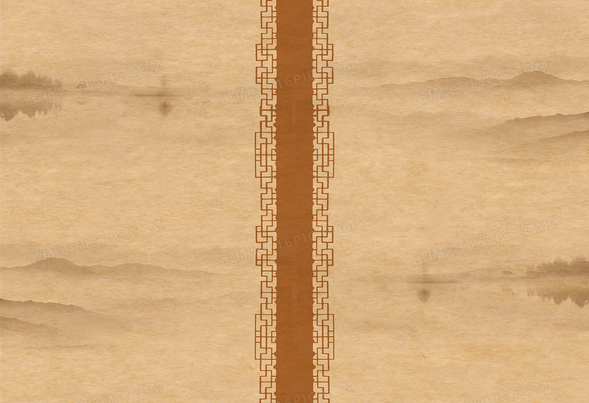 琴棋书画中国风封面psd分层素材